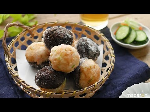 旨みが踊る♪ しいたけ の えびしんじょう 揚げ のレシピ 作り方
