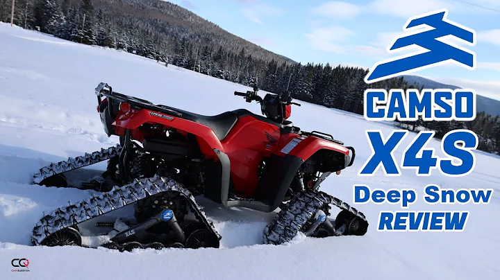 Camso X4s track test on a Honda Rubicon 520 DCT | ...