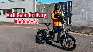 Christmas Delivery Madness! Doing UberEATS & Deliveroo in Birmingham S4E28