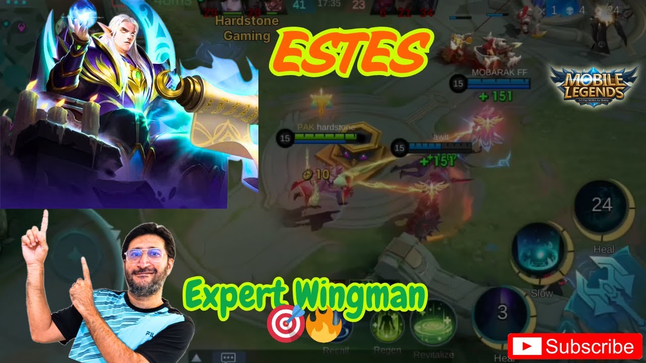 Estes Expert Wingman🌟Zero Death Full Support MVP | MLBB | Mobile Legends Bang Bang 