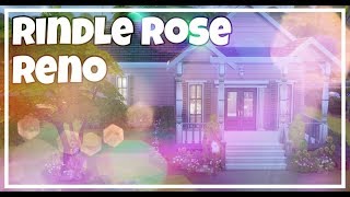 RINDLE ROSE RENO // The Sims 4: Speed Build