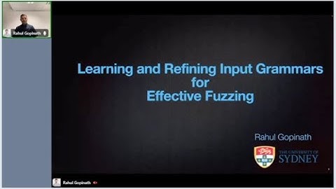 SBST 2022: Rahul Gopinath