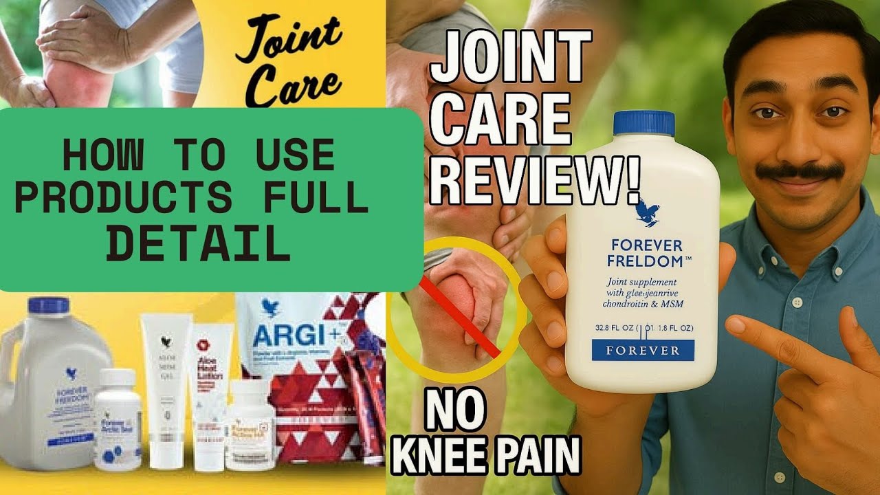 Joint Pain Relief? Forever Living Joint Combo Pack Shocking Truth 