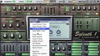 The Part Section - Oscillators (Sylenth Explained)