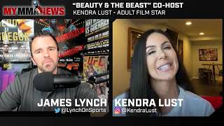 Kendra Lust talks podcast with UFC middleweight Julian Marquez