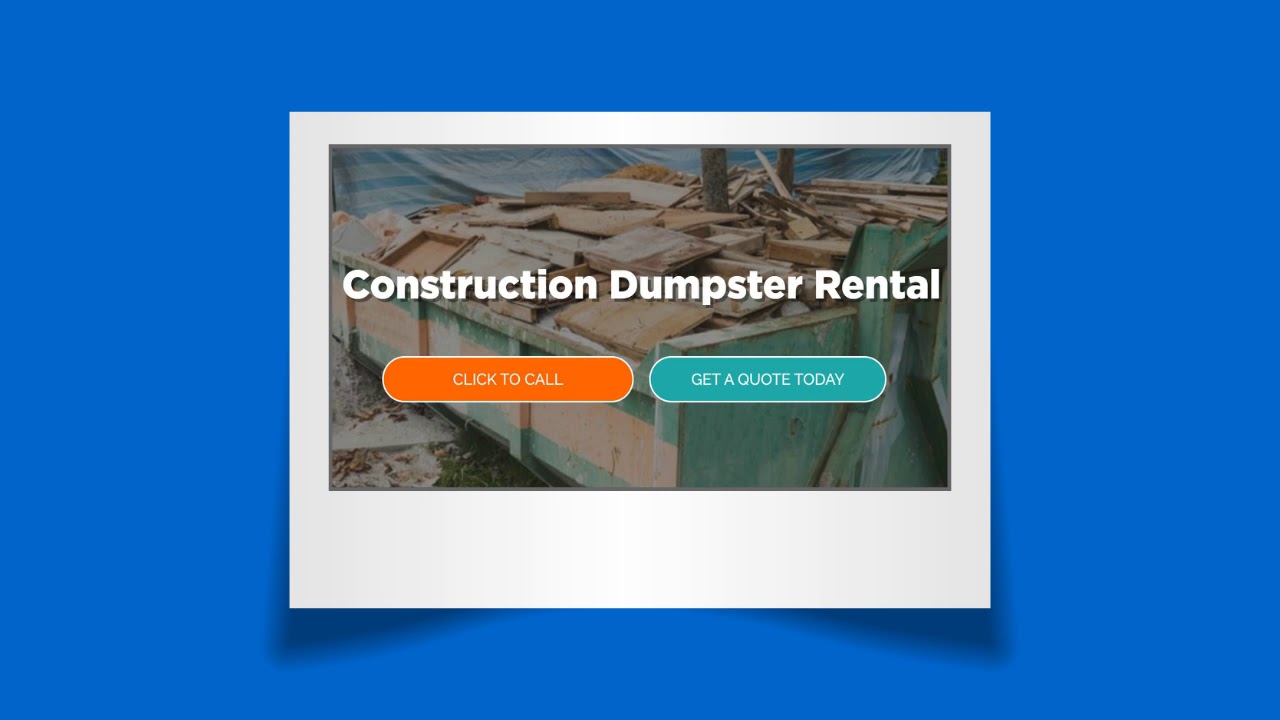 Dumpster Rental San Jose CA YouTube