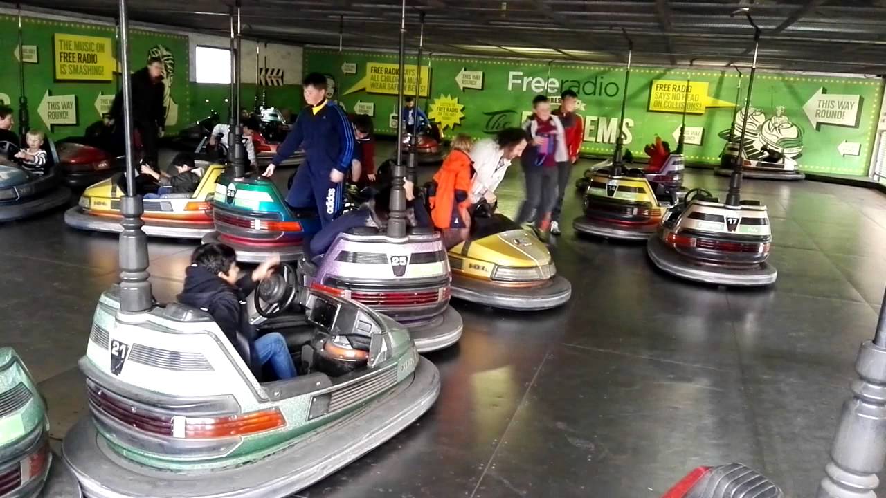 Drayton Manor October 2015 Dodgems Bumper Cars Ride YouTube