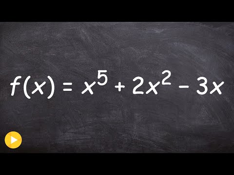 Video: Jaké je koncové chování polynomiální funkce Brainly?