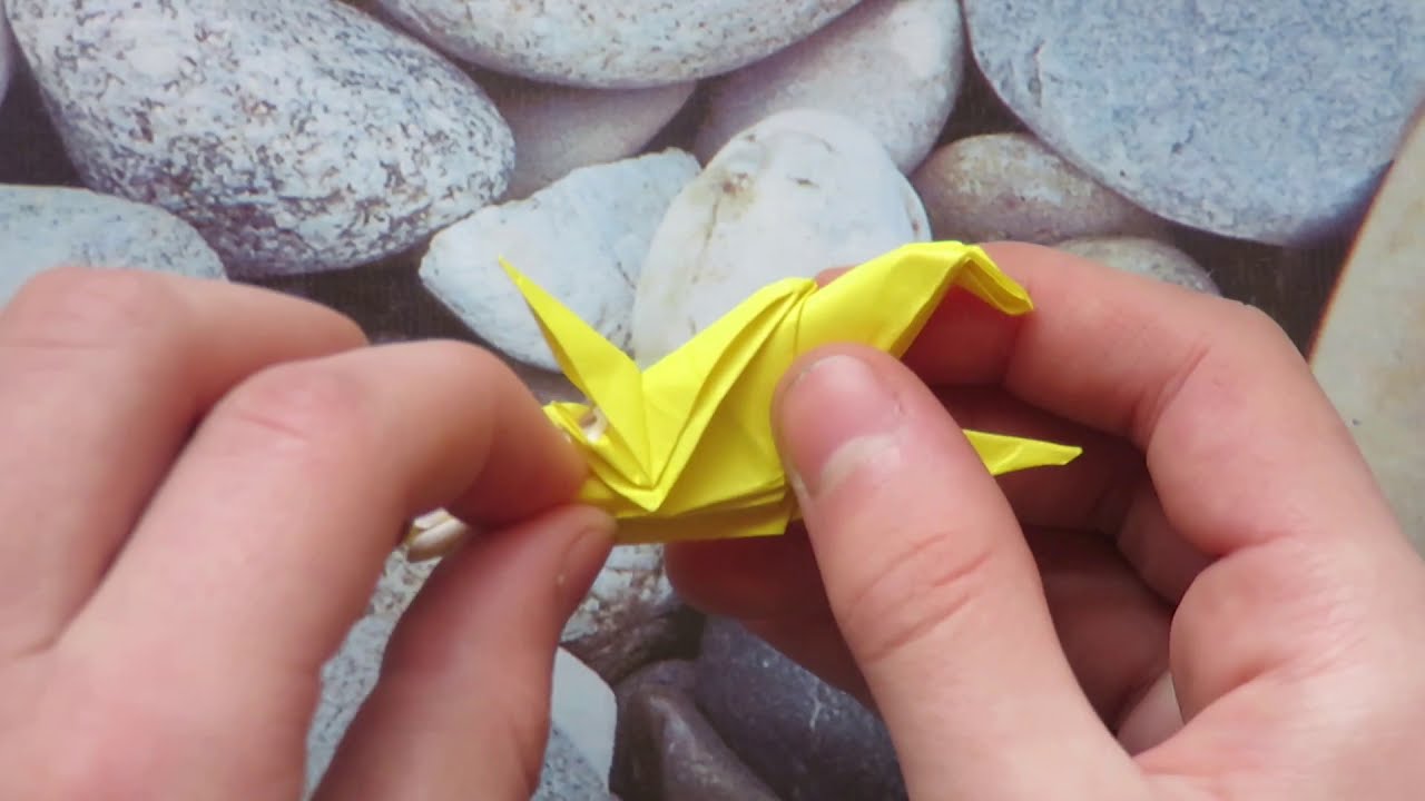 Origami Dragon Head V2 - YouTube