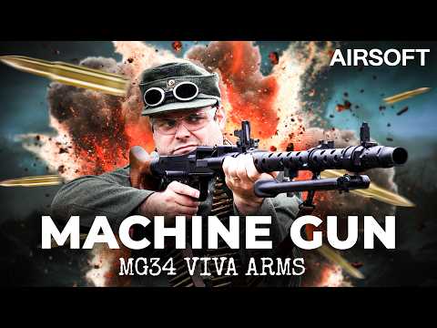 MG34 Viva Arms - AIRSOFT REVIEW [ENG SUB]