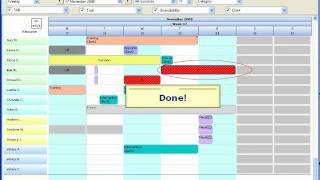 Demo Scheduling software PlanningPME (english)