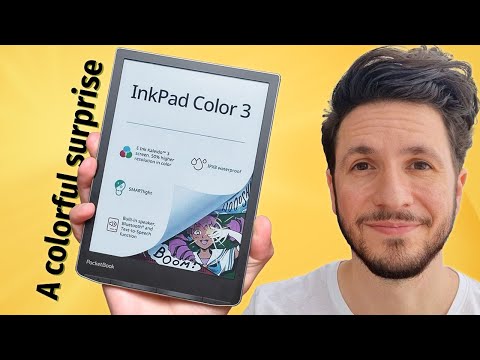 PocketBook InkPad Color 3 eReader with a 7.8 inch E Ink Kaleido 3 color  display now available for $329 - Liliputing