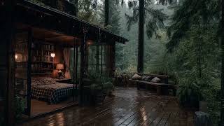 Soft Forest Rain Sounds 🌲| Quiet, Natural Ambience for Restful, Deep and Peaceful Sleep