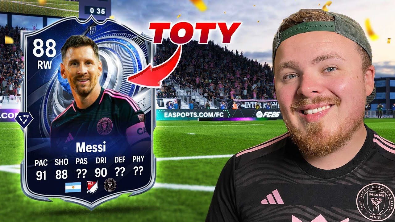 I Created my own TOTY Lionel Messi!! 🤩
