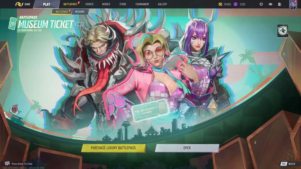 💥 Marvel Rivals Season 6.0 Battlepass Showcase 