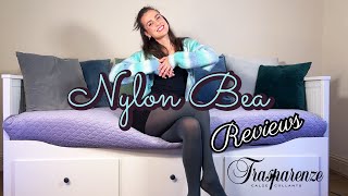 Perfect For Winter Super Opaque Grey Hose 100 Denier Trasparenze Unboxing & Try On