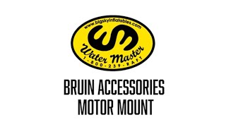 Water Master Bruin Motor Mount Installation Video