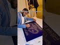 Live Wedding Calligraphy - Perfect Gift for the couple 💍 Bookings Available Now 📬 #wallart