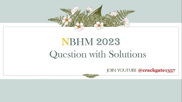 NBHM 2023 SOLUTIONS #11