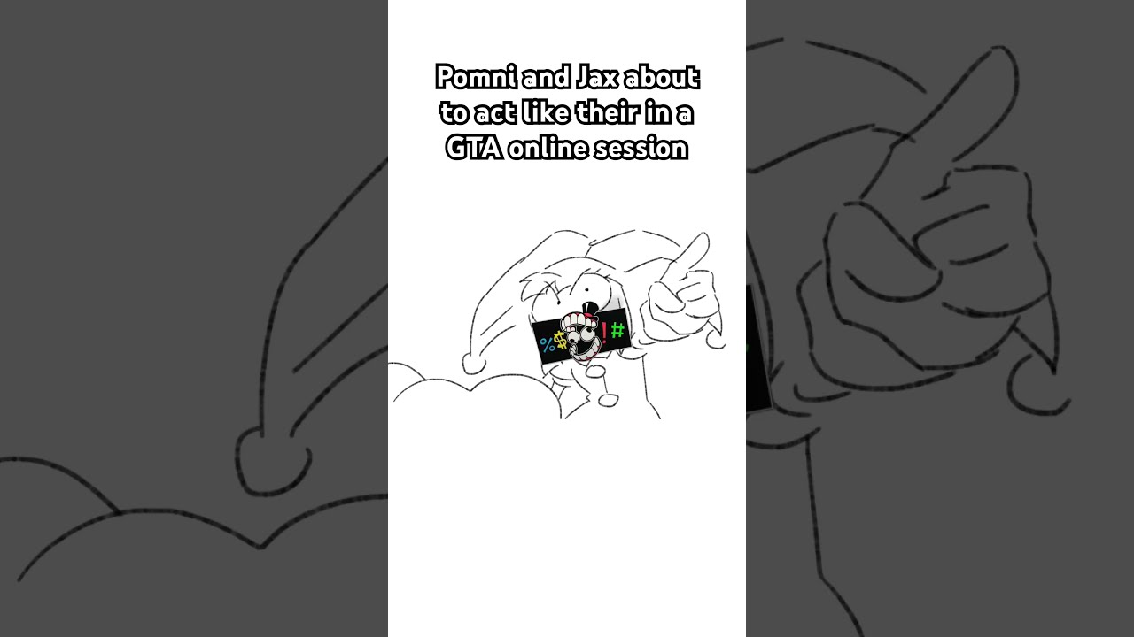 Jax Looking At Pomni Like I Can Make Her Worse Theamazingdigitalcircus Tadc Animatic