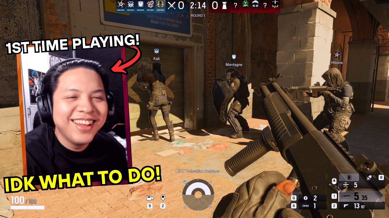FIRST TIME PLAYING RAINBOW SIX SIEGE X! - YouTube