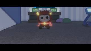 Making a NEON Crimson Cape in ADOPT ME!! 🥚