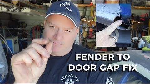 1969 CAMARO FENDER TO ROCKER PANEL GAP FIX #SHORTS #VIDEO #CAMARO