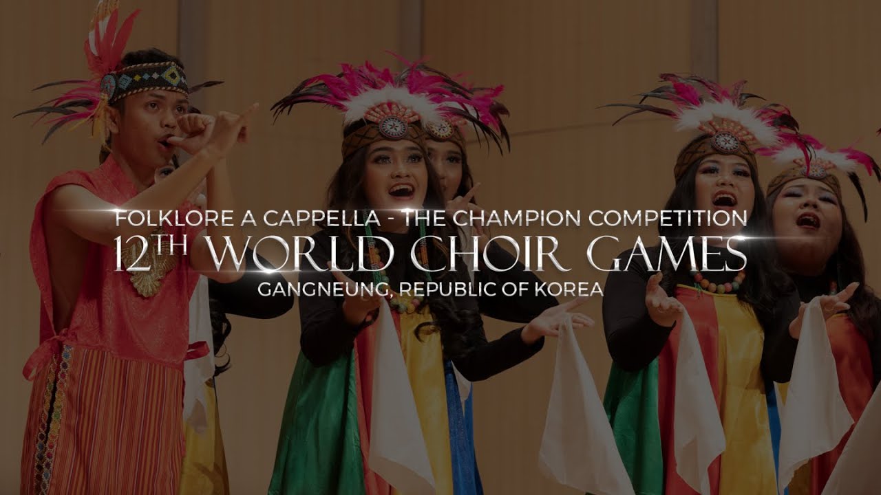 12th World Choir Games 2023 - Marencong Rencong, Si Patokaan & Toki Tifa by PSM UNHAS