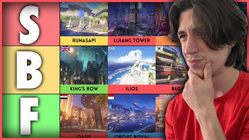 The ULTIMATE Map Tier List For Overwatch 2