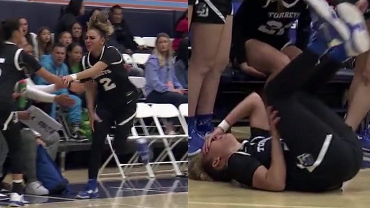 Джада Уильямс ТЕРЯЕТ ТРАВМУ за 10 секунд до конца матча «La Jolla Country Day» против «Duncanvill...