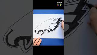 Eagles Logo drawing #artforall #drawing #nfl #eagles