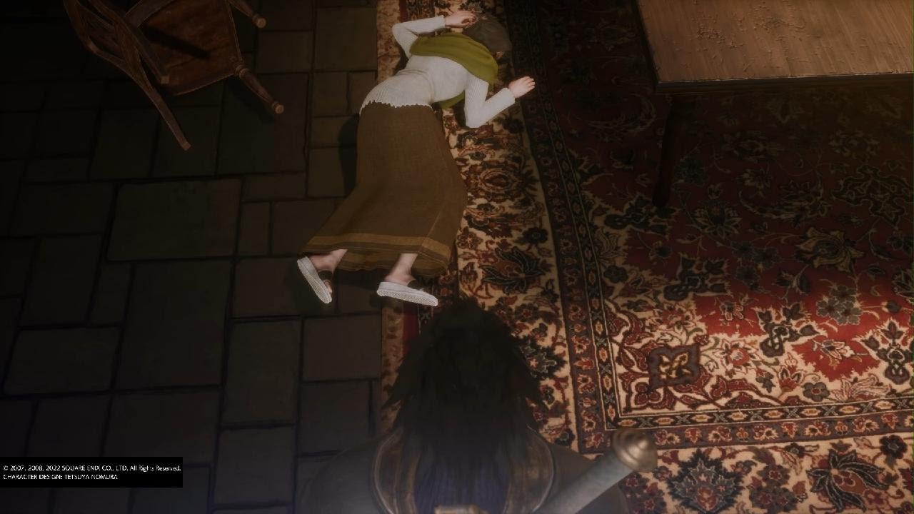 CRISIS CORE FINAL FANTASY VII REUNION - Angeal "Kills" His Mother