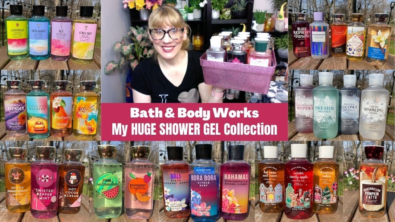 Bath & Body Works My HUGE SHOWER GEL Collection YouTube