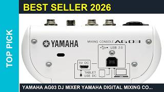 YAMAHA AG03 DJ Mixer Yamaha digital mixing console Review - YouTube