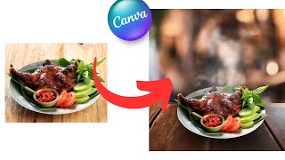 Add realistic smoke effect to any food | Canva Tutorial screenshot 3