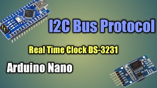 Arduino programming to interface RTC DS-3231 using I2C protocol. (Wire Library)