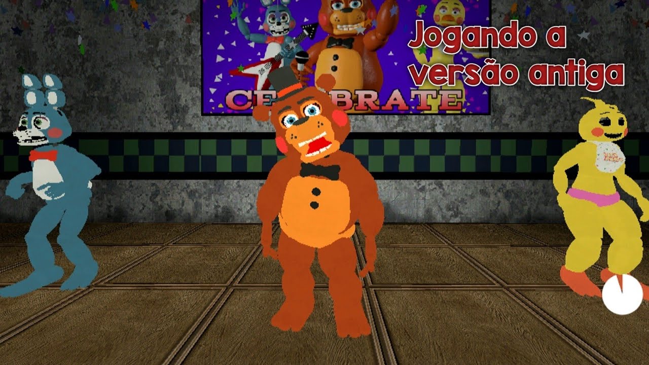 JOGANDO A VERSÃO ANTIGA DO FNAF 2 DOOM REMAKE!!! VERSÃO 1.1