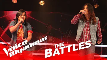 JaWah Aung Moon vs. Waii Ryan: "Rock 'n' Roll Show" - The Battles - The Voice Myanmar 2018