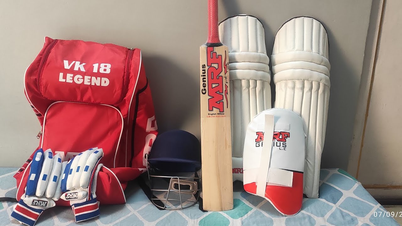 Unboxing NEW MRF Cricket Kit 😀unboxing unboxingvideo mrf viral 