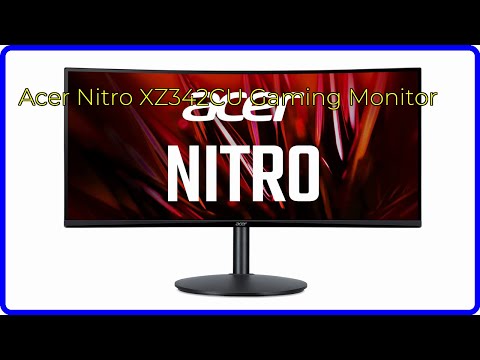 REVIEW (2025): Acer Nitro XZ342CU Gaming Monitor. ESSENTIAL