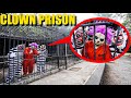 CLOWN ARMY CAPTURED US AND SENT US TO CLOWN PRISON! (WE WORKED WITH CLOWN PRISONERS TO ESCAPE)