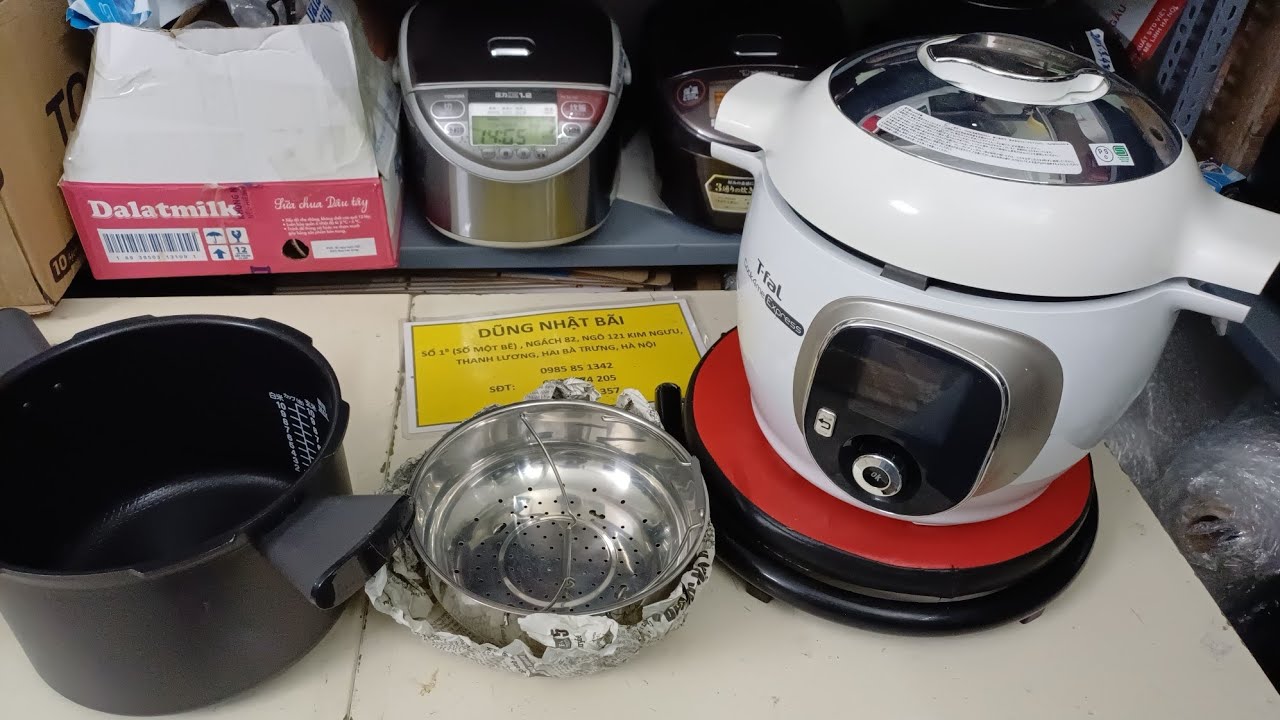 A huge 6-liter pot is amazing! - Tfal Cook4me Express electric