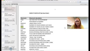 CCJ 3701 How to use a codebook