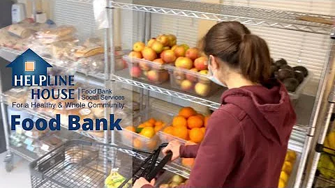 Helpline House Food Bank Shopping