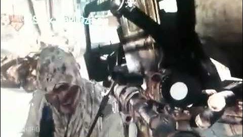 Intervention automatic machine gun MW2