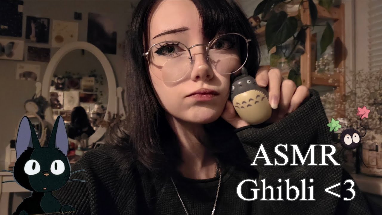 - ̗̀ะ🌱 ASMR Ghibli triggers ໒✦ вещички из аниме Гибли, уют и шёпот 🐈‍⬛ #asmr ࿐ 