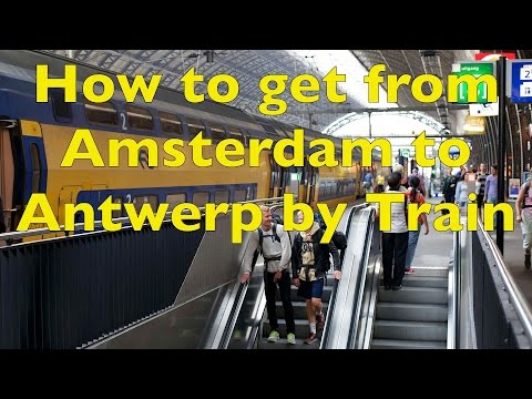 Video: Hoe kom je van Amsterdam naar Antwerpen, België