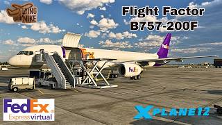 |XP12.4.3| Flight Factor 757| Monterrey Int'l, Mexico to Houston, TX|