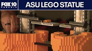 Lego Sparky the Sun Devil: ASU professor's massive build | FOX 10 Phoenix