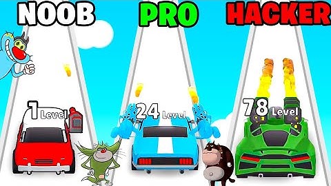 NOOB vs PRO vs HACKER | In Drive To Kill | With Oggy And Jack | Rock Indian Gamer |